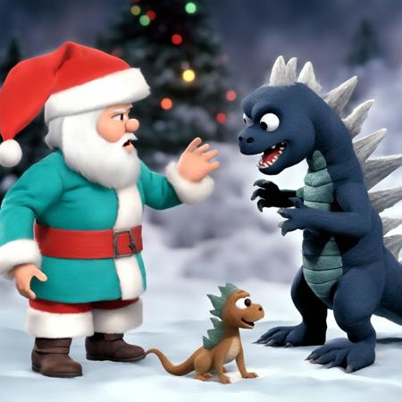 00080-20231127212518-7778-Godzilla vs. Santa ClaymationX  _lora_SDXL-ClaymationX-Lora-000002_0.8_.jpg